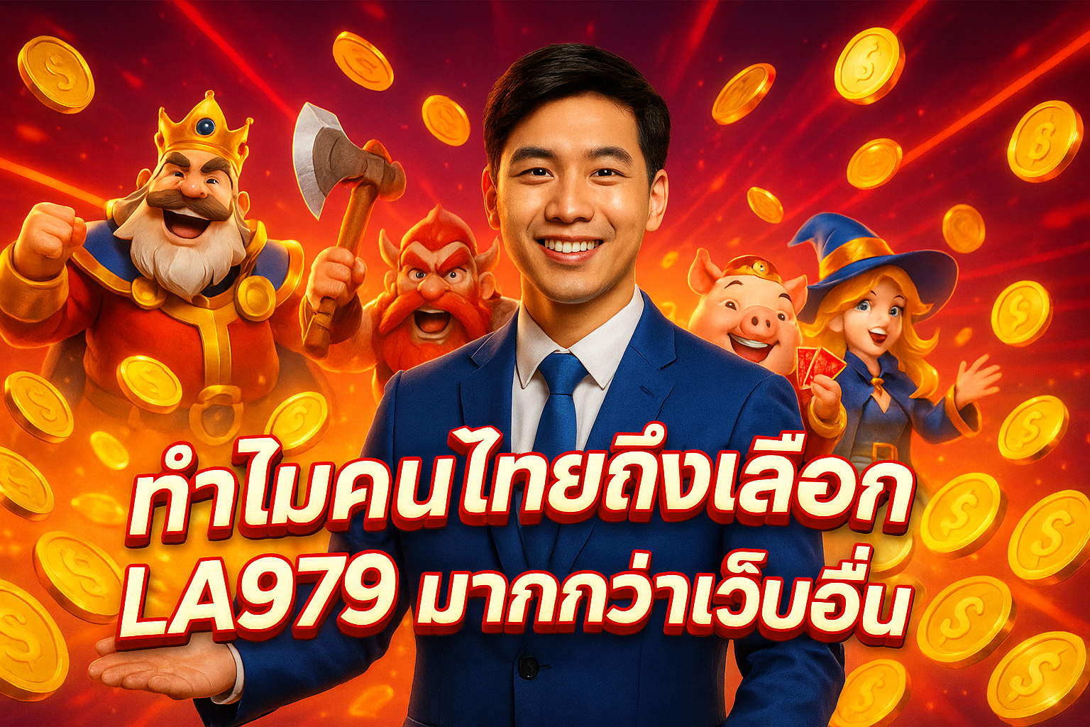 ทำไมคนไทยถึงเลือก LA979 มากกว่าเว็บอื่น