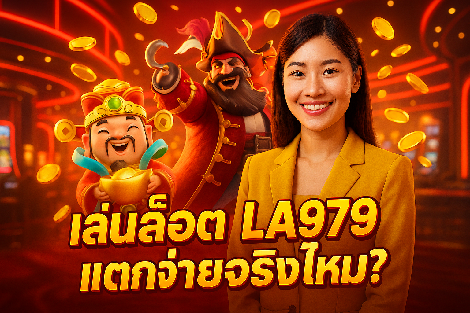 เล่นสล็อต LA979 แตกง่ายจริงไหม?